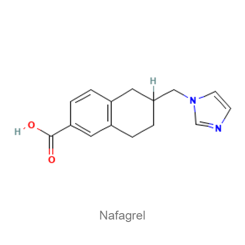 Структурная формула Нафагрел