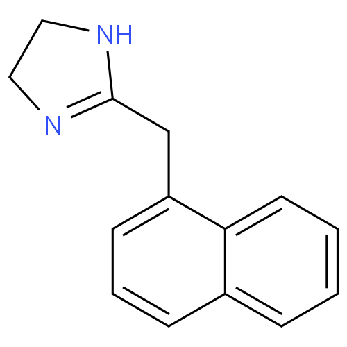 Структурная формула Нафазолин