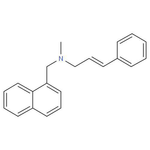 Нафтифин структурная формула
