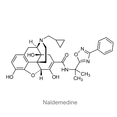 Структурная формула Налдемедин