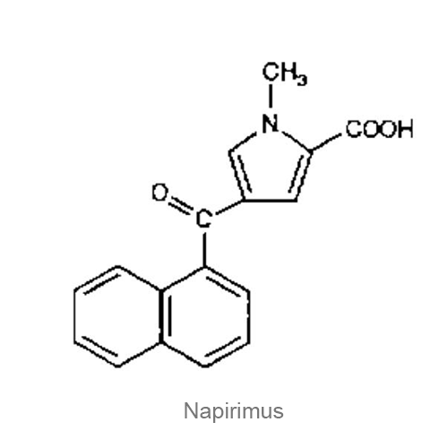 Структурная формула Напиримус
