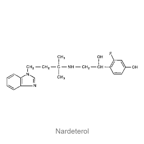 Структурная формула Нардетерол