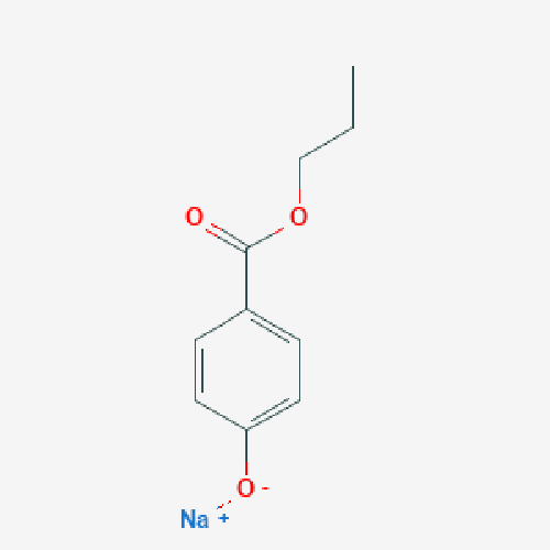 Натриевая соль пропилового эфира пара-оксибензойной кислоты структурная формула
