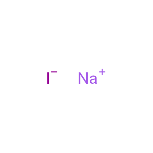 Структурная формула Натрия йодид