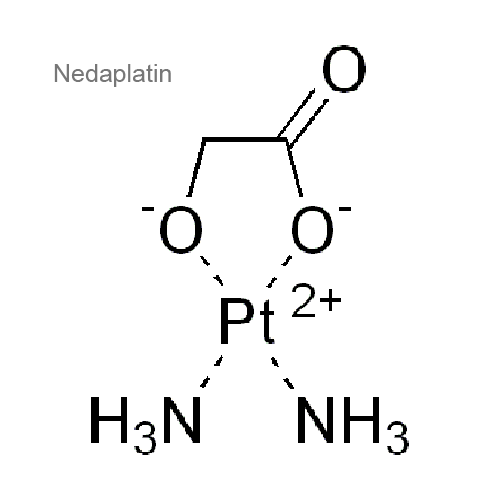 Структурная формула Недаплатин