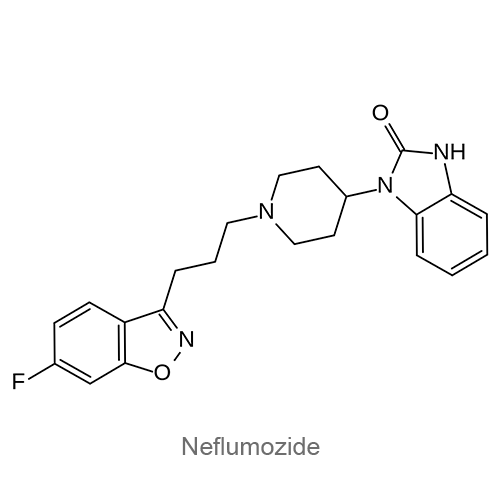 Структурная формула Нефлумозид