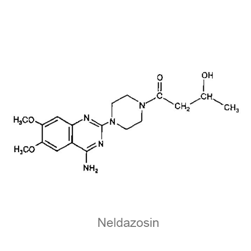 Структурная формула Нелдазозин