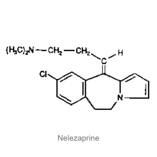 Структурная формула Нелезаприн