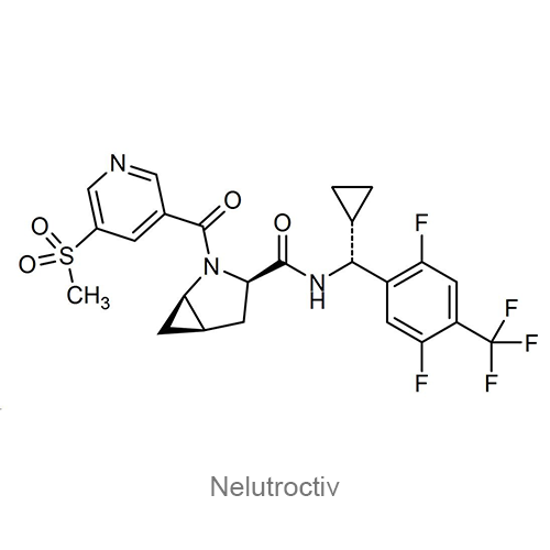 Структурная формула Нелутроактив