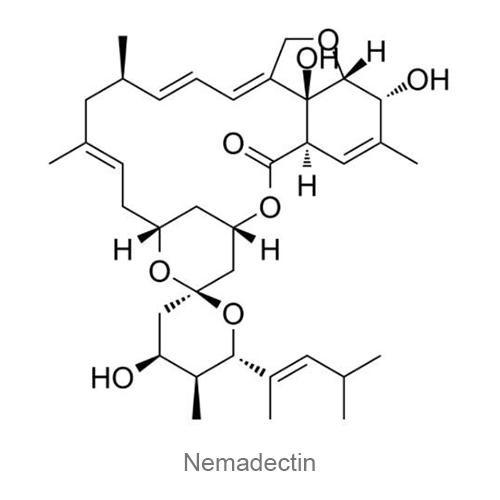 Структурная формула Немадектин