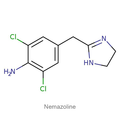 Структурная формула Немазолин