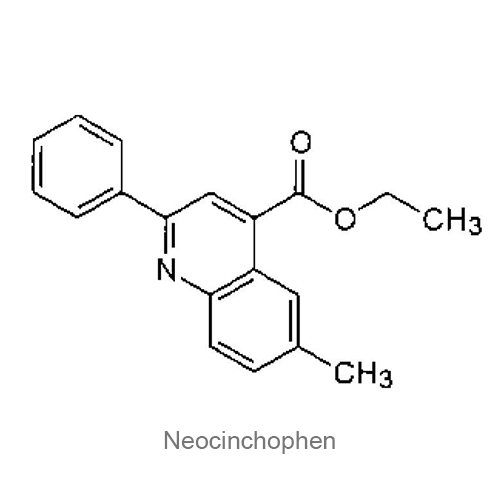 Структурная формула Неоцинхофен