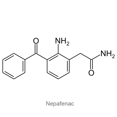 Структурная формула Непафенак