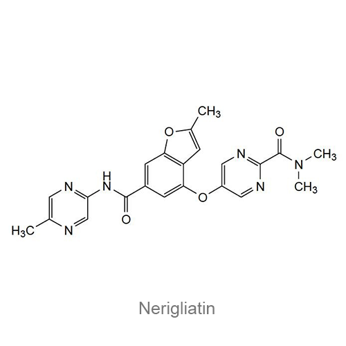 Нериглиатин структурная формула