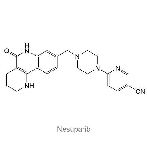 Структурная формула Несупариб