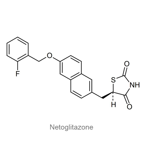 Структурная формула Нетоглитазон