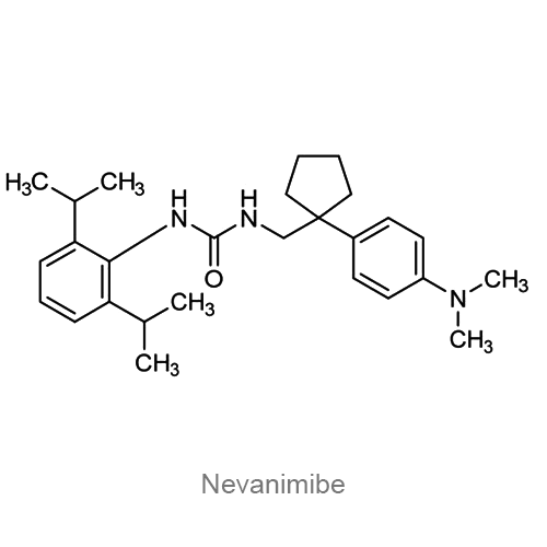 Структурная формула Неванимиб