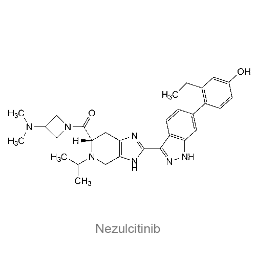 Структурная формула Незулцитиниб