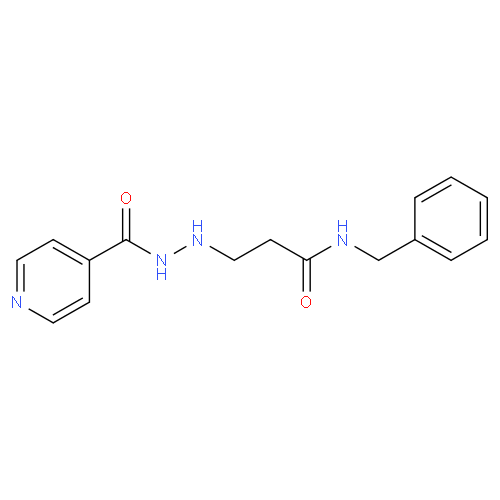 Структурная формула Ниаламид