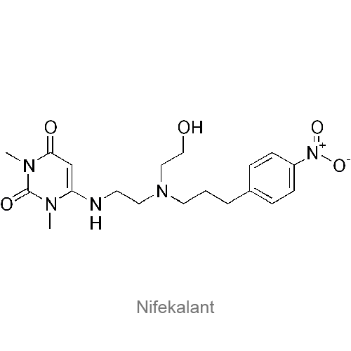 Структурная формула Нифекалант