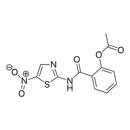 Нитазоксанид структурная формула