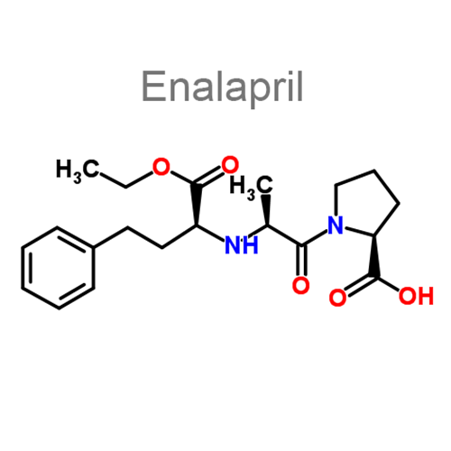 Нитрендипин + Эналаприл структурная формула 2