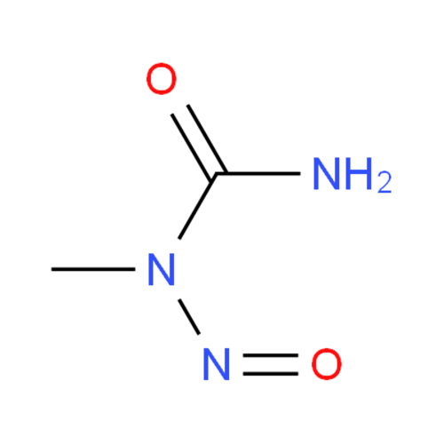 Нитрозометилмочевина структурная формула