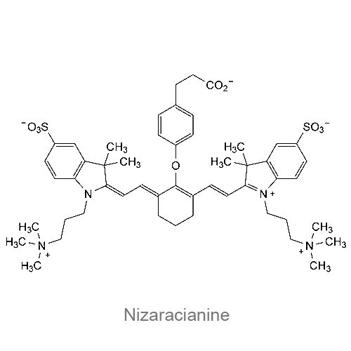 Структурная формула Низарацианин