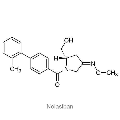 Структурная формула Ноласибан
