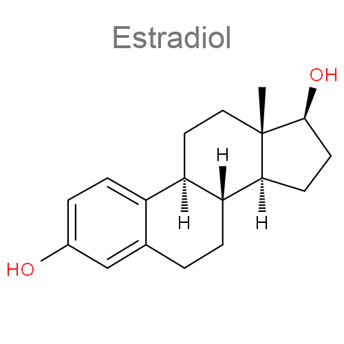 Структурная формула 2 Номегэстрол + Эстрадиол