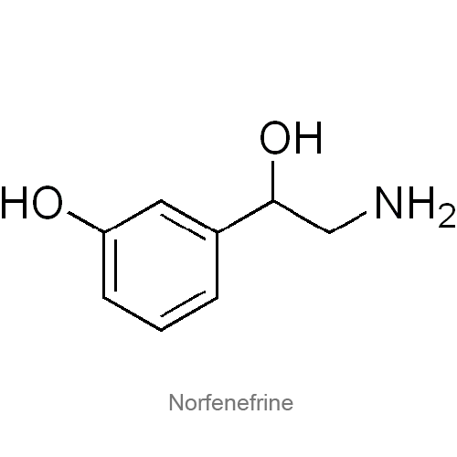 Норфенефрин структурная формула