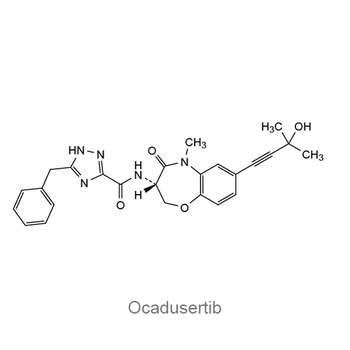 Окадусертиб структурная формула