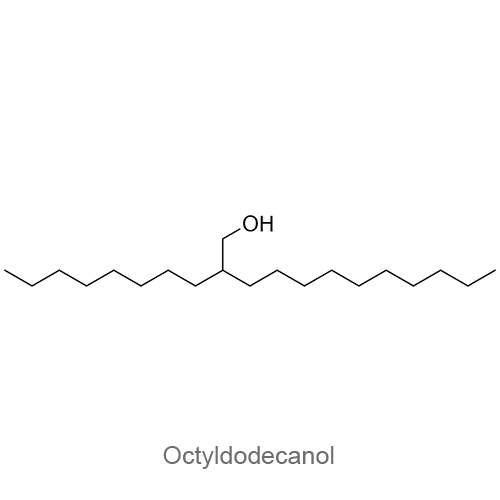 Октилдодеканол структурная формула