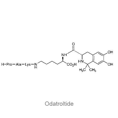 Структурная формула Одатолтид