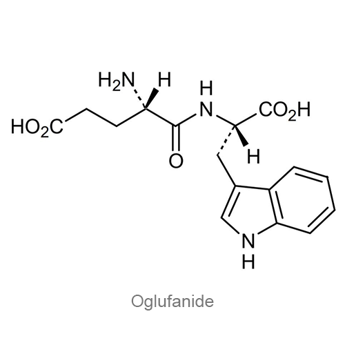 Оглюфанид структурная формула