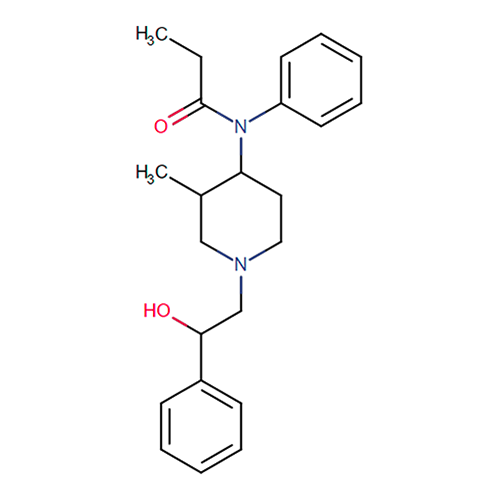 Охмефентанил структурная формула
