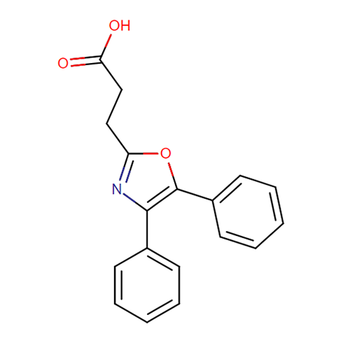 Оксапрозин структурная формула