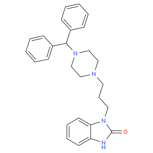 Структурная формула Оксатомид