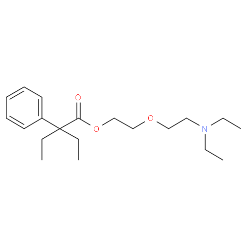 Структурная формула Окселадин