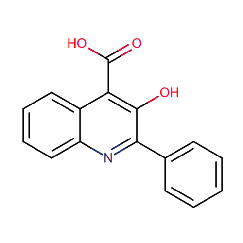 Оксицинхофен структурная формула