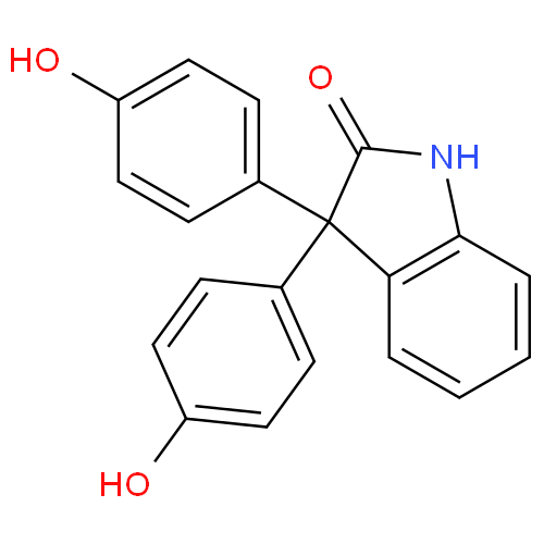Структурная формула Оксифенизатин