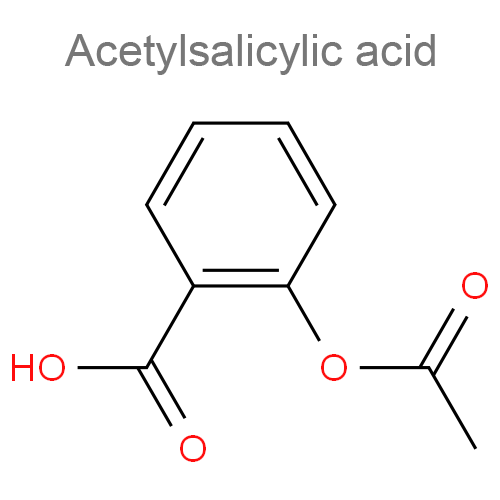 Структурная формула 2 Оксикодон + Аспирин