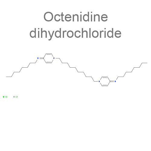 Структурная формула Октенидина дигидрохлорид + Феноксиэтанол