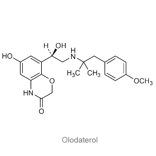 Олодатерол структурная формула