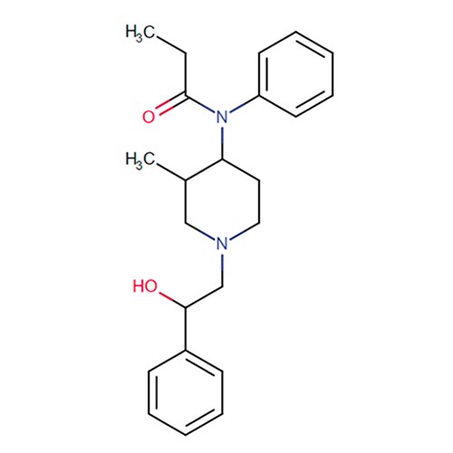 Омефентанил структурная формула