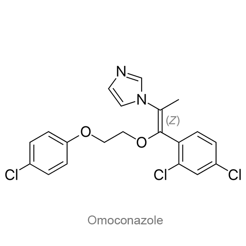 Омоконазол структурная формула