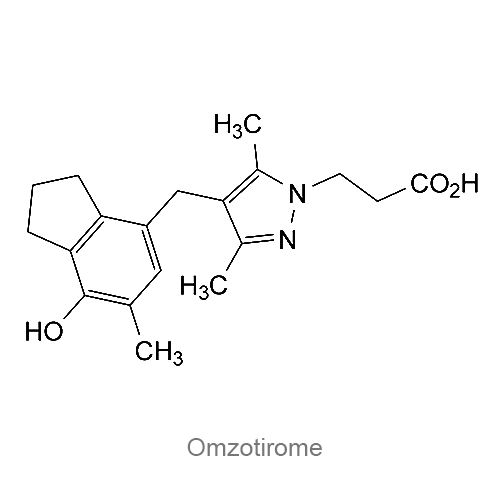 Структурная формула Омзотиром