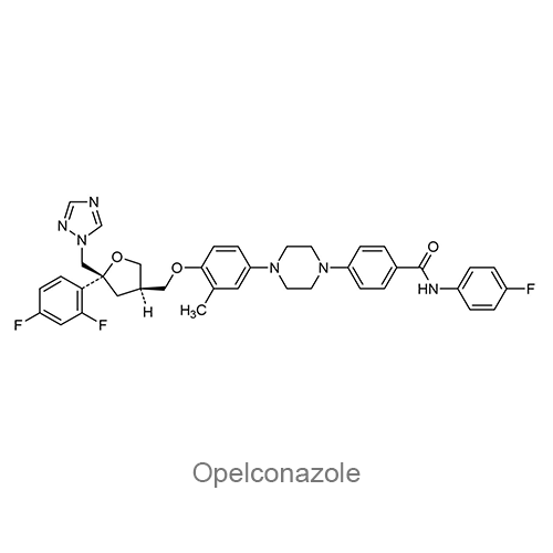 Структурная формула Опельконазол