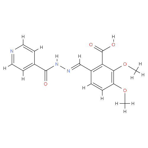 Структурная формула Опиниазид