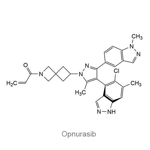 Структурная формула Опнурасиб